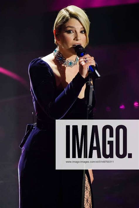 emma marrone gucci sanremo|Italian singer Emma Marrone at 72 Sanremo Music Festival..